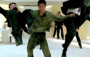 Jet Li in una scena di Danny the Dog