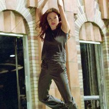 La Jolie in una scena di Mr. and Mrs. Smith