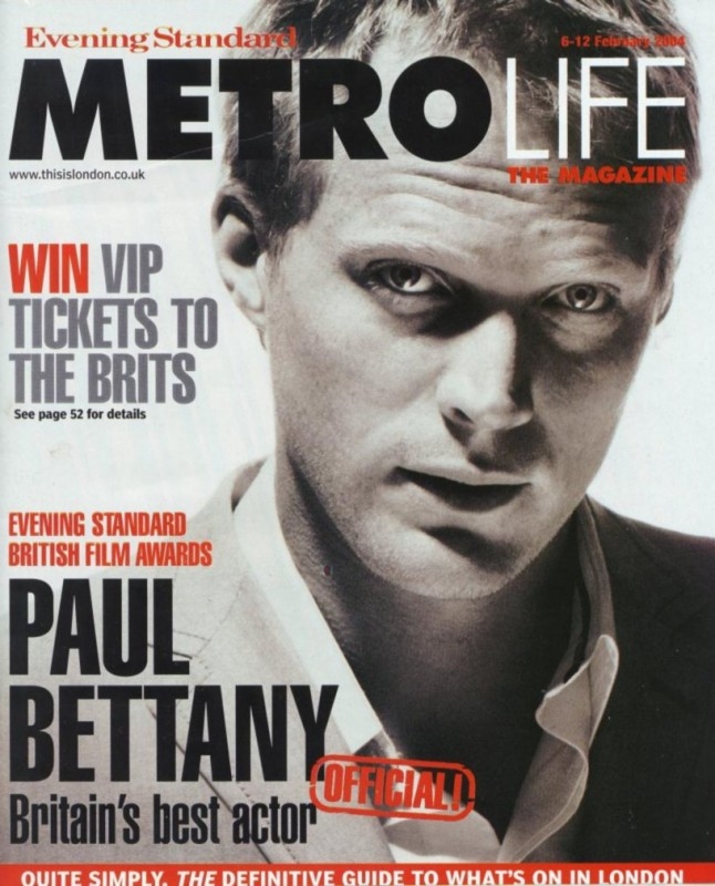 Paul Bettany Sulla Cover Del Magazine Metro 14963
