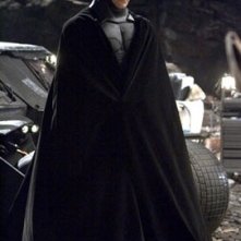 Christian Bale in una scena del film di Nolan, Batman Begins