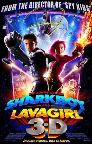 La locandina di The Adventures of Shark Boy & Lava Girl in 3-D