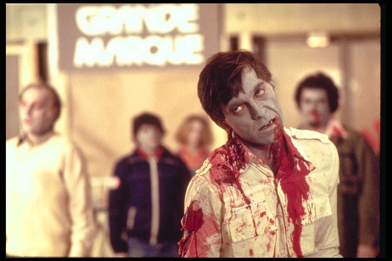 Una scena di Zombi
