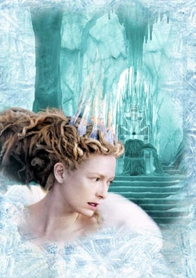 Tilda Swinton in una scena di The Chronicles of Narnia: The Lion, the Witch and the Wardrobe