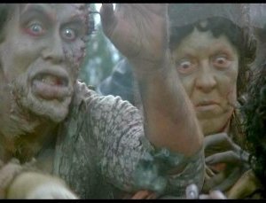 Una scena de Il giorno degli zombi