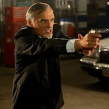 Dennis Hopper  in una scena di Land of the Dead