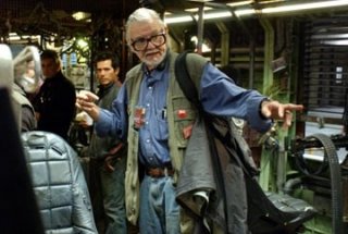George A. Romero sul set di Land of the Dead