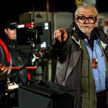 George A. Romero  sul set di Land of the Dead