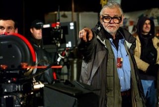 George A. Romero sul set di Land of the Dead