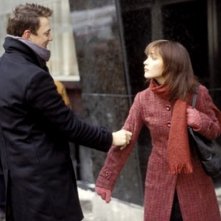 Matthew Lillard e Rose Byrne  in una scena di Appuntamento a Wicker Park