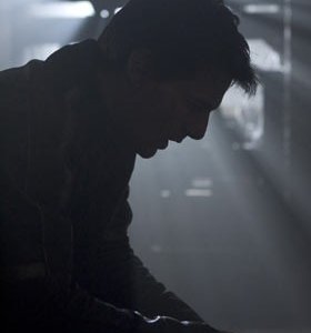 Il celebre profilo di Tom Cruise in una scena de La guerra dei mondi