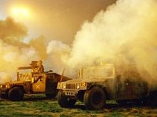 Una scena de La guerra dei mondi