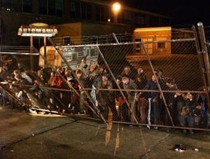 Una scena di Land of the Dead diretto da George A. Romero