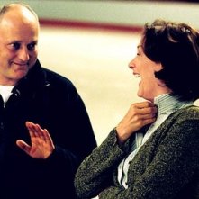 Tym Fywell e Joan Cusack sul set di Ice Princess