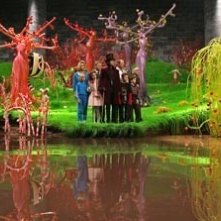 Una scena de  La fabbrica di cioccolato