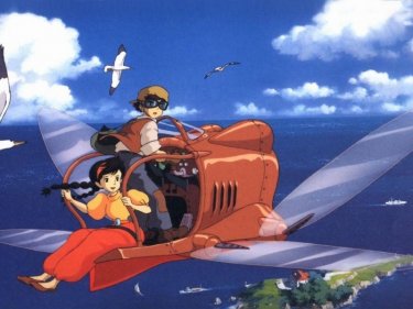 Il castello nel cielo: una scena del film diretto da Hayao Miyazaki