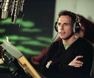 Ben Stiller in sala doppiaggio per Madagascar