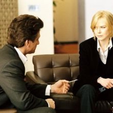 The Interpreter: Nicole Kidman e Sean Penn in una scena del film