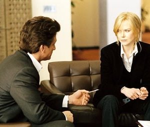 The Interpreter: Nicole Kidman e Sean Penn in una scena del film