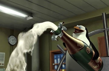 A funny scene from Madagascar