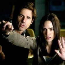 Walter Salles e Jennifer Connelly sul set di Dark Water