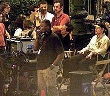 Ron Howard sul set de Il Codice Da Vinci