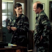 Ed Harris e Joaquin Phoenix in una scena di Buffalo Soldiers