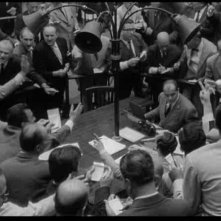 Una scena de L'ECLISSE: la confusione della Borsa valori