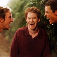 Dax Shepard, Matthew Lillard e Seth Green in una scena di Without a Paddle