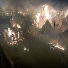 Incendio al campeggio