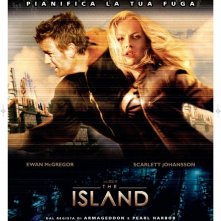 La locandina italiana di The Island