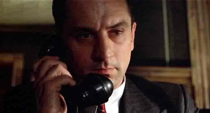 Robert De Niro in primo piano