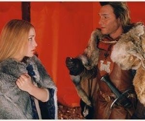 Piper Perabo e Patrick Swayze in una scena di George and the Dragon