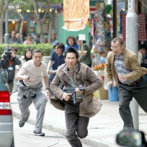 Richie Ren in una scena di Breaking News