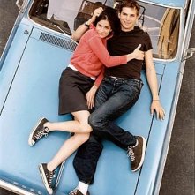 Amanda Peet e Ashton Kutcher in Sballati d'amore