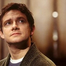 Martin Freeman in una scena di Guida Galattica per autostoppisti