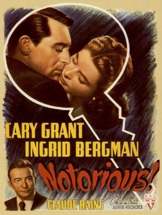 Poster americano di Notorious
