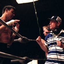Russell Crowe e Ron Howard sul set di Cinderella Man