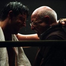 Russell Crowe sul set di Cinderella Man