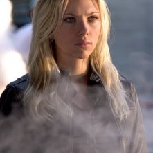 Scarlett Johannsson in una sequenza di The Island