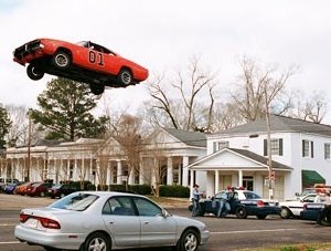 Una scena di Hazzard