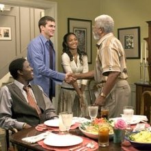 Bernie Mac, Ashton Kutcher, Zoe Saldana e Hal Williams in Indovina chi