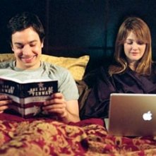 Drew Barrymore accanto a Jimmy Fallon in L'amore in gioco