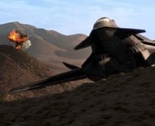 Una scena d'azione di Stealth - Arma suprema