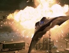 Una scena 'esplosiva' di Stealth - Arma suprema