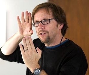 Il regista Fernando Mereilles sul set del film The Constant Gardener