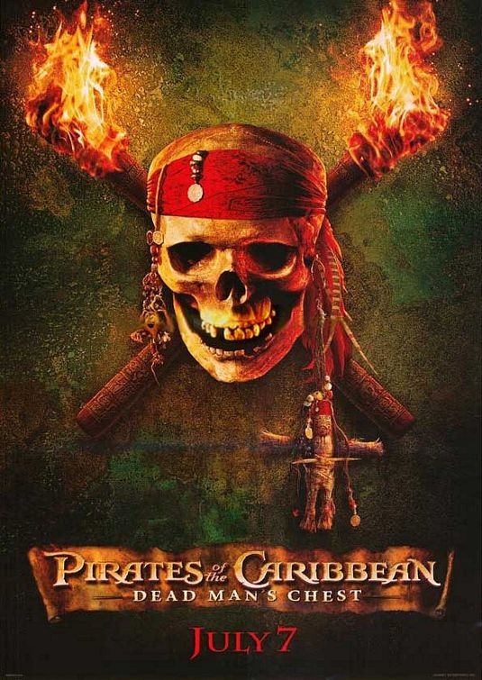 La Locandina Di Pirates Of The Caribbean Dead Man S Chest 17626
