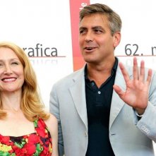 Patricia Clarkson e George Clooney a Venezia per Good Night, and Good Luck