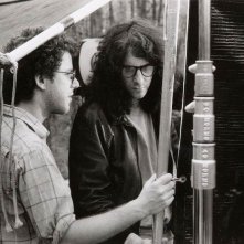 Ethan e Joel Coen sul set di Crocevia della Morte