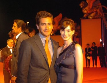 Jake Gyllenhaal e Anne Hathaway a Venezia per Brokeback Mountain