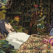una scena del film Il castello errante di Howl, diretrto dal maestro Hayao Miyazaki.